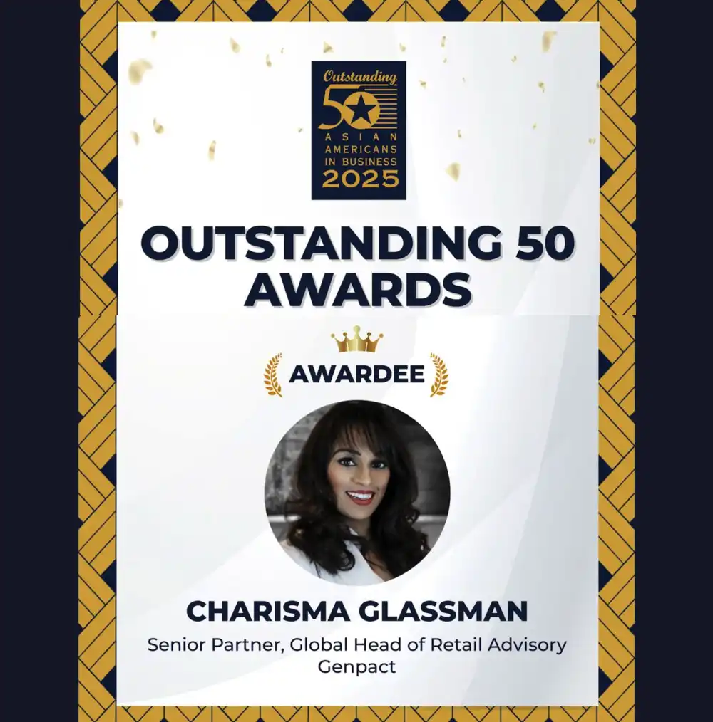 Awarded 2025 Outstanding 50 Asian Americans in Business by Charisma Glassman