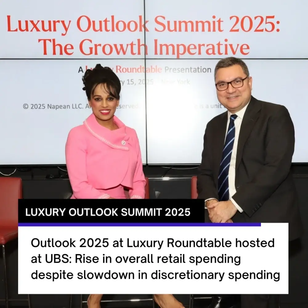 UBS Luxury Conference: Defining Strategic Market Outlook for 2025 Elite Investors by Charisma Glassman